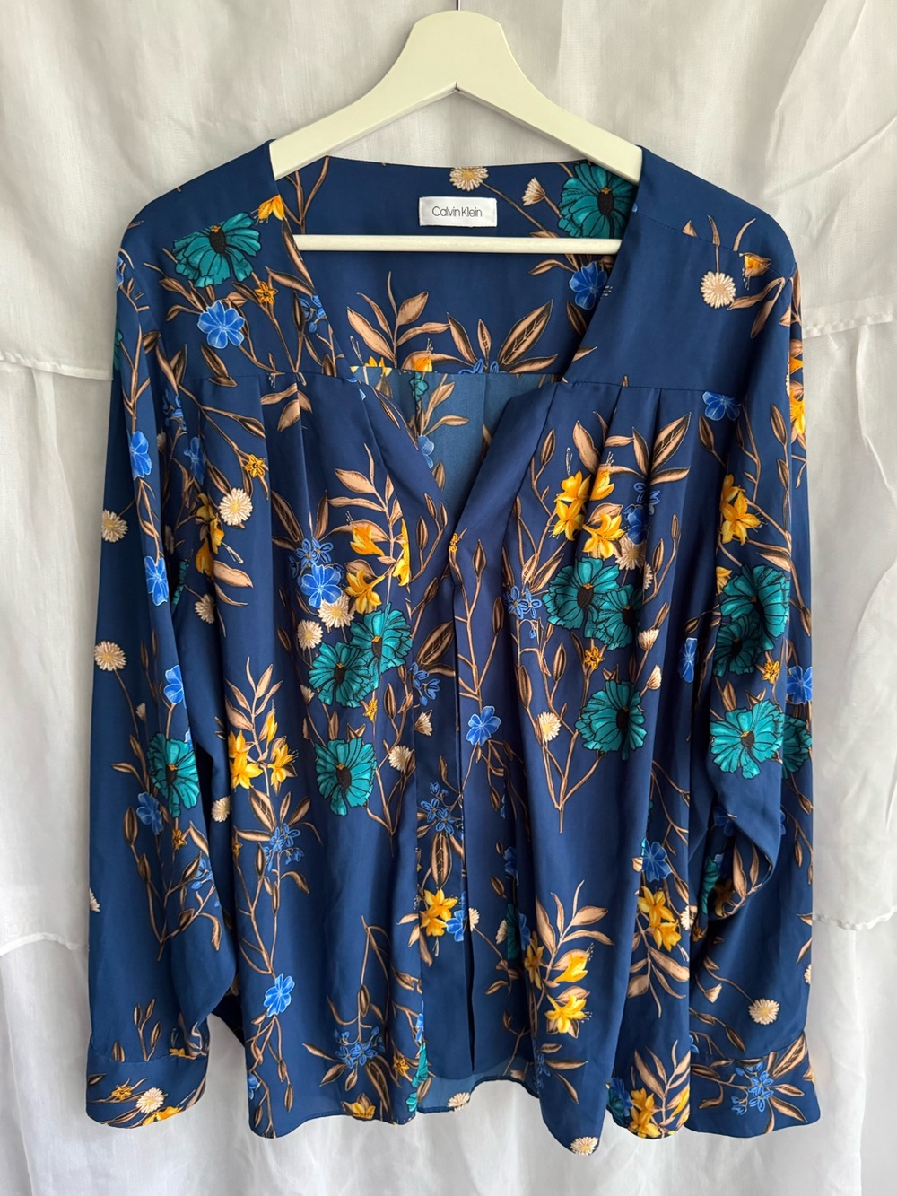 Calvin Klein Floral Blouse